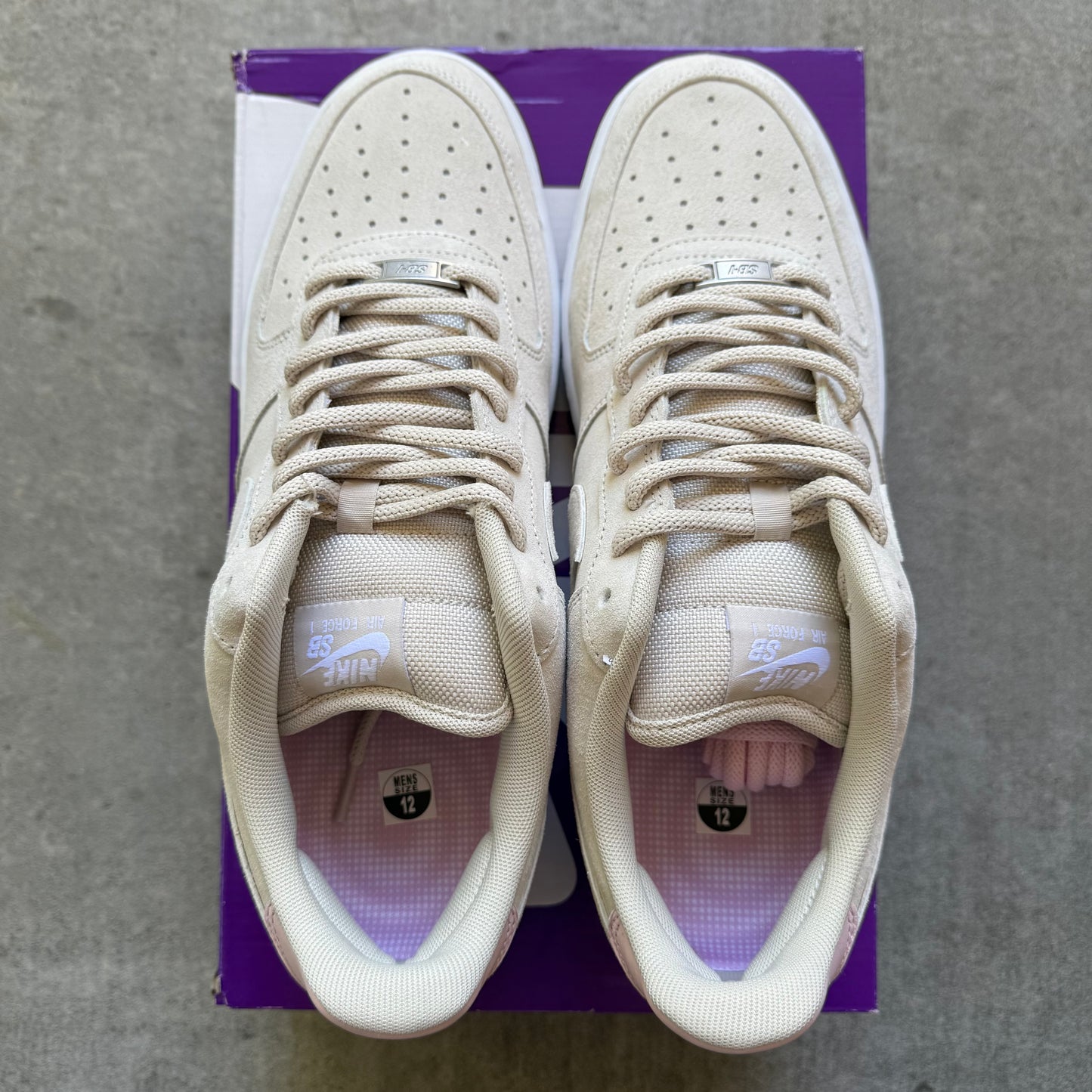 Size 12 - 2026 Nike Air Force 1 Low SB “Light Orewood”