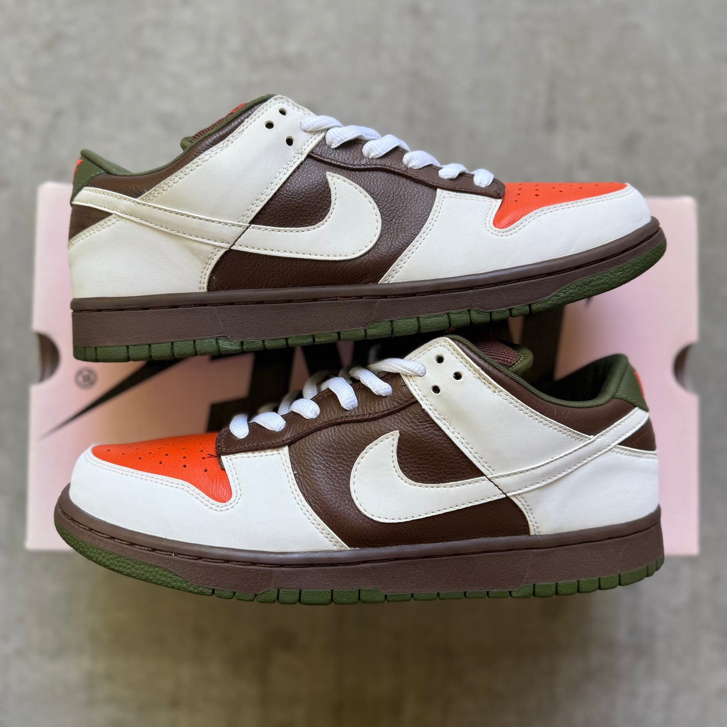 Size 11 - 2005 Nike Dunk SB Low “Oompa Loompa”