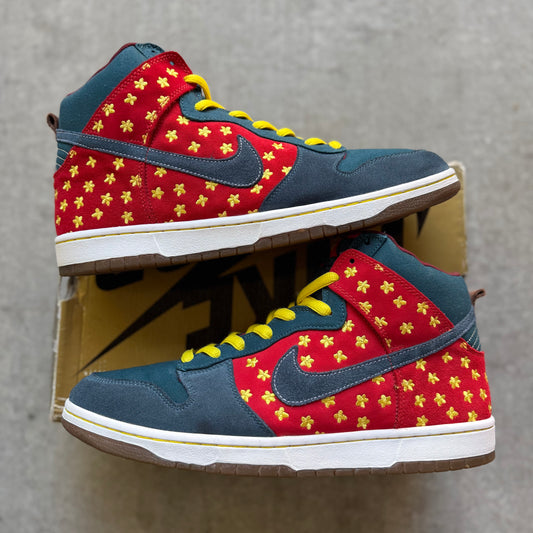 Size 13 - 2009 Nike Dunk SB High “Quagmire”