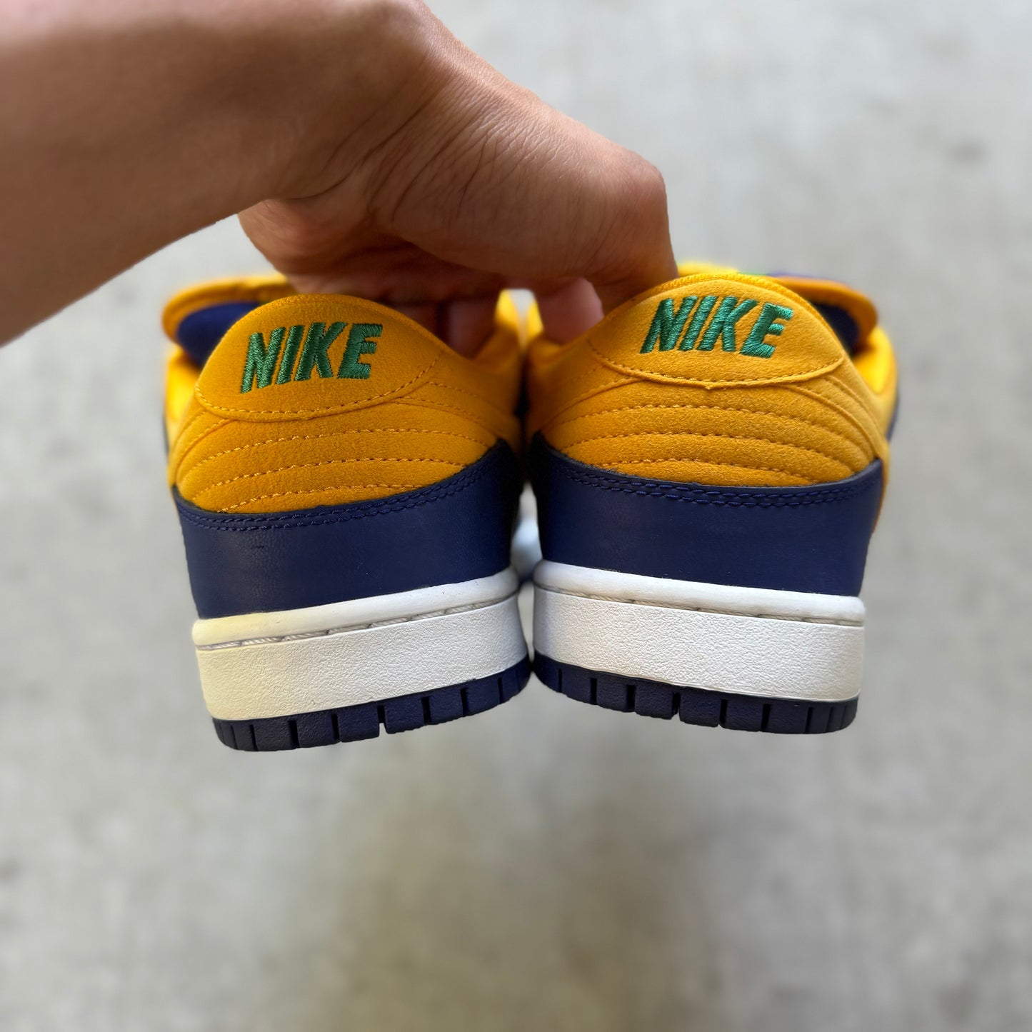 Size 10 - 2013 Nike Dunk SB Low “Royal Blue / Midas Gold”