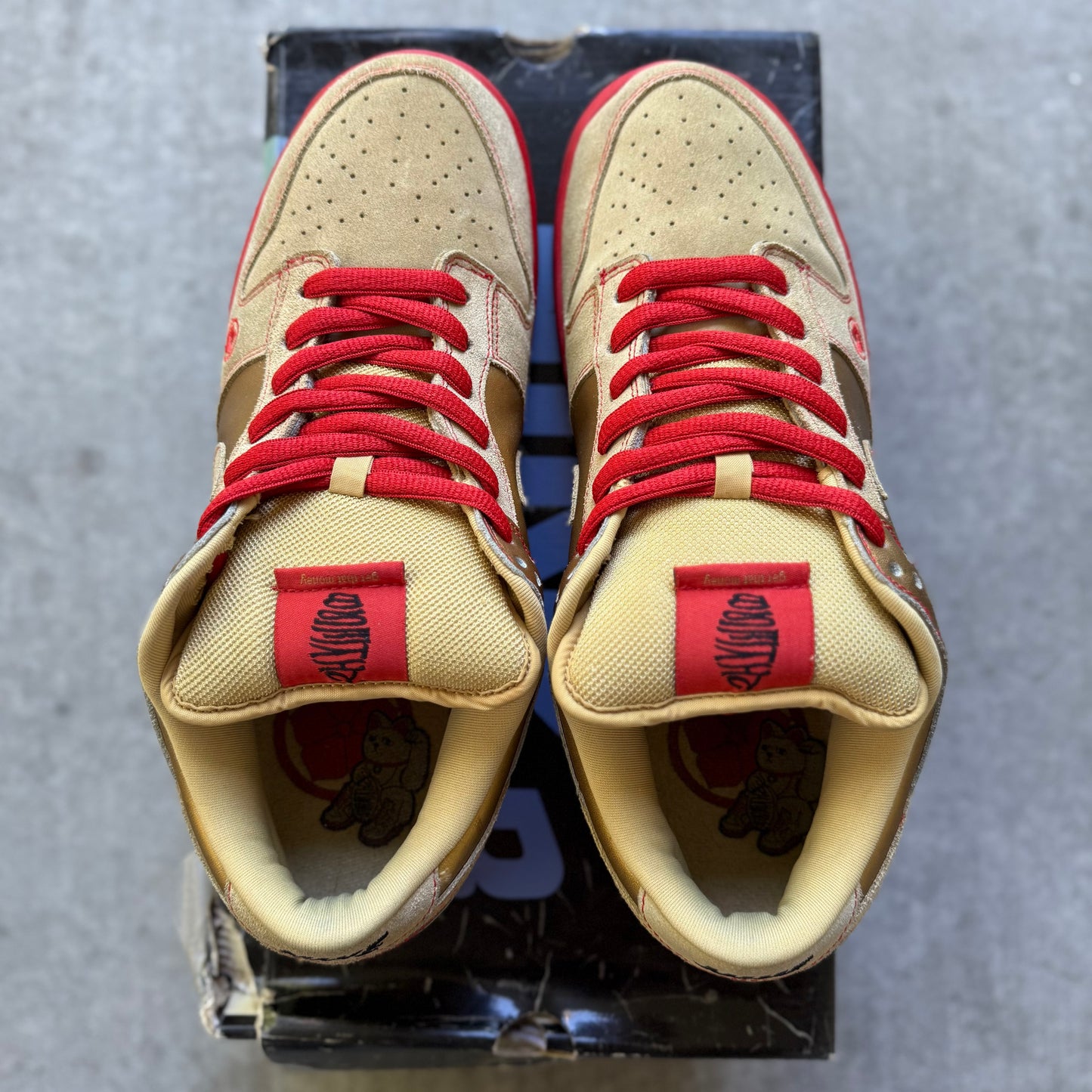 Size 12 - 2007 Nike Dunk SB Low “Money Cat”