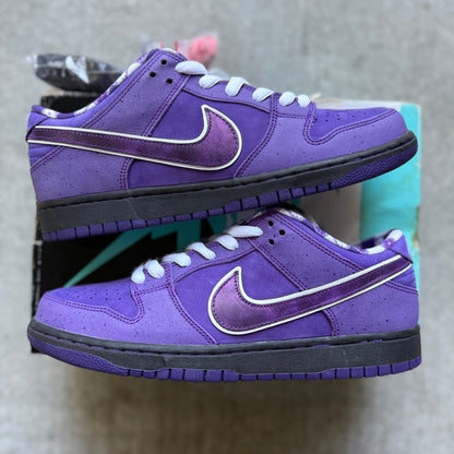 Size 10 - 2018 Concepts x Nike Dunk SB Low “Purple Lobster”