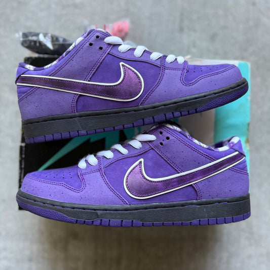 Size 10 - 2018 Concepts x Nike Dunk SB Low “Purple Lobster”