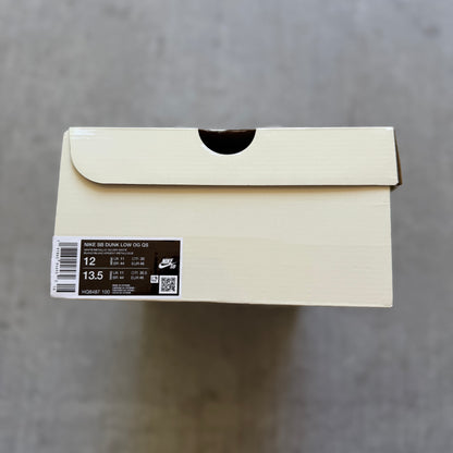Size 12 - 2025 Supreme x Nike Dunk SB Low “94 White”