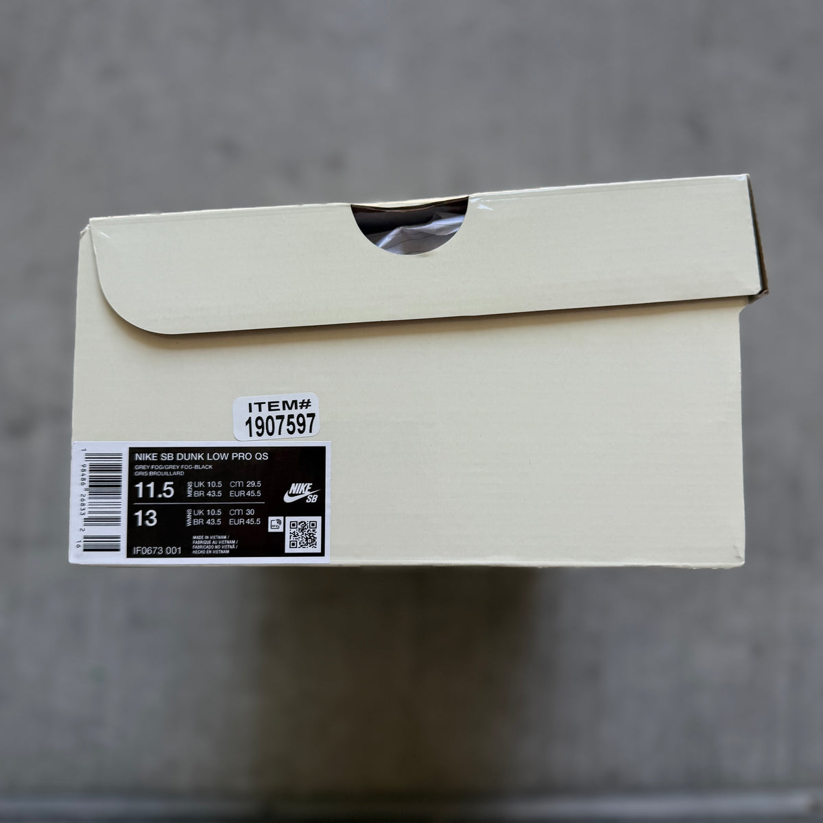Size 11.5 - 2026 Costco x Nike Dunk SB Low “Kirkland Signature”