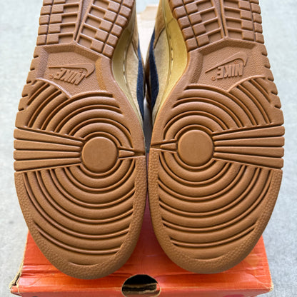 Size 10.5 - 2003 Nike Dunk Low “Vegas Gold / Un-Forbes”