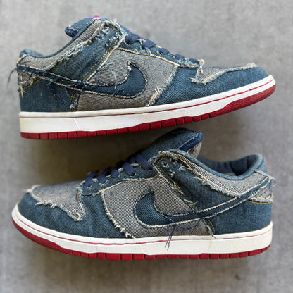 Size 10 - 2006 Nike Dunk Low CL “Denim” Reese Forbes Custom