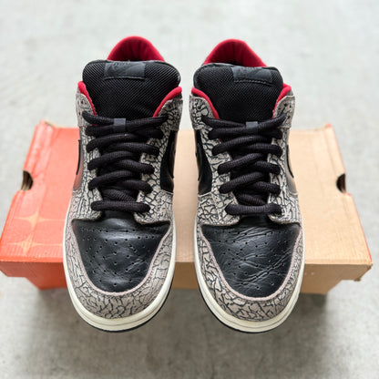 Size 10 - 2002 Supreme x Nike Dunk SB Low “Black Cement”