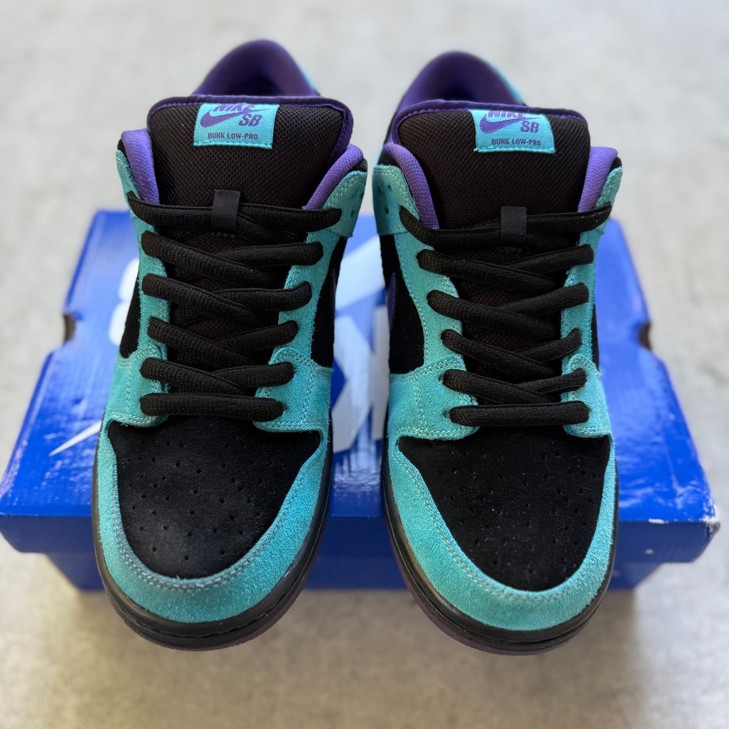 Size 10 - 2011 Nike Dunk SB Low “Skeletor”