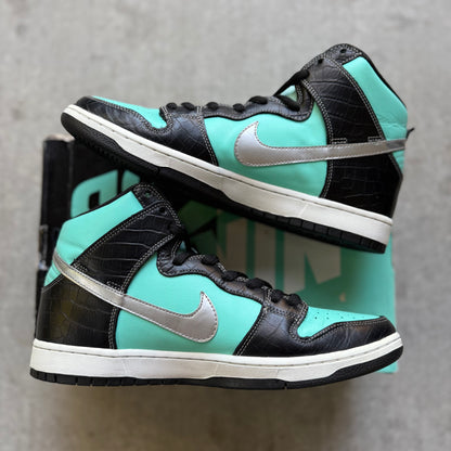 Size 12 - 2014 Diamond Supply Co x Nike Dunk SB High “Tiffany”