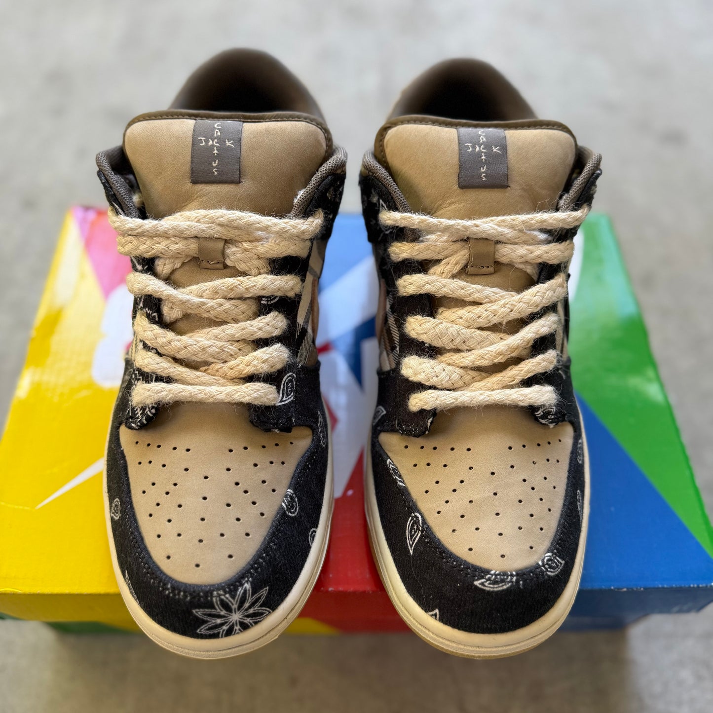 Size 9.5 - 2020 Travis Scott x Nike Dunk SB Low “Cactus Jack”