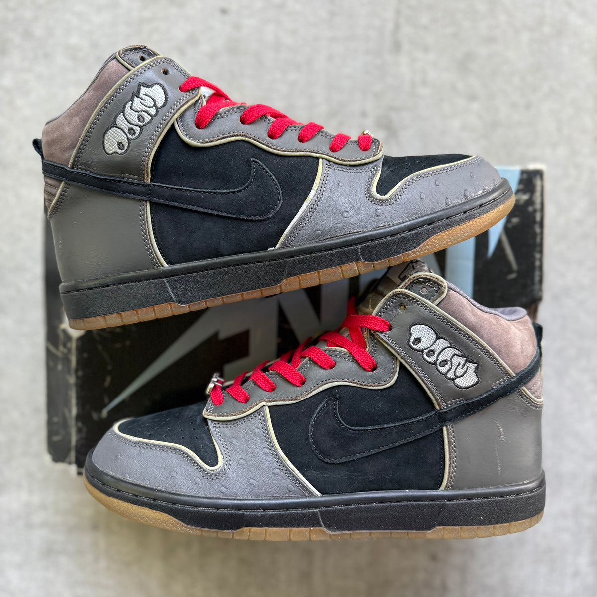 Size 9.5 - 2007 Nike Dunk SB High “MF DOOM”