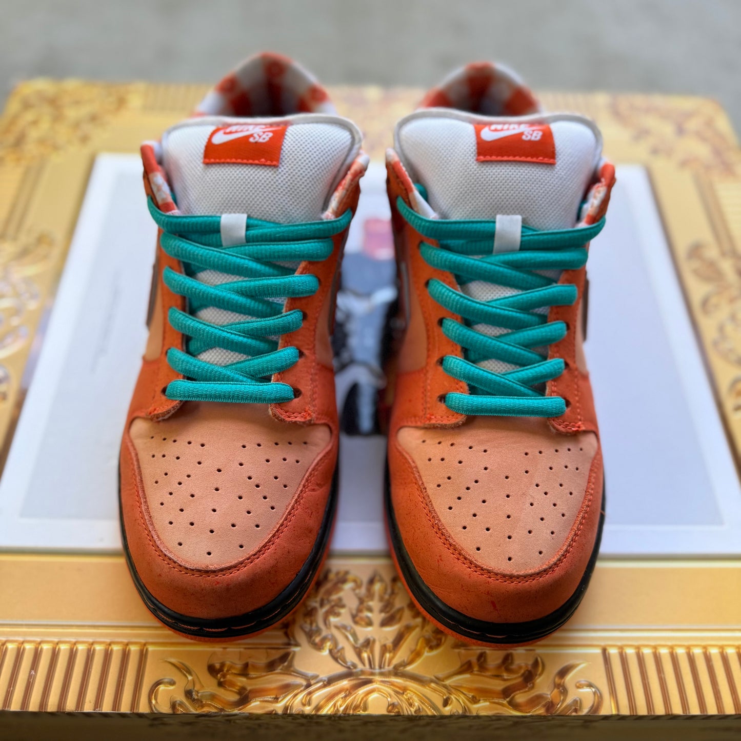 Size 10 - 2022 Concepts x Nike Dunk SB Low “Orange Lobster” Special Box