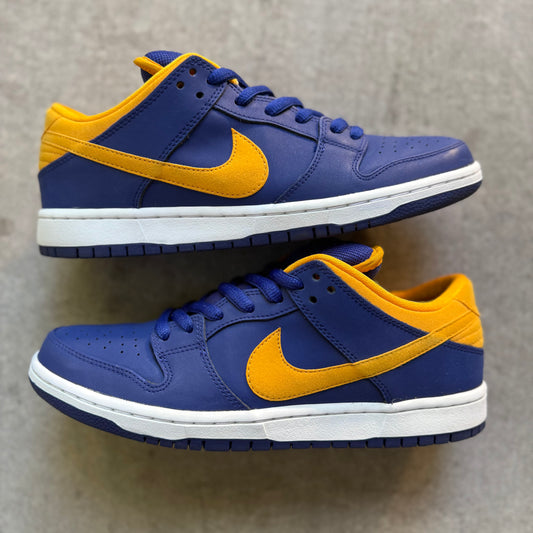 Size 10 - 2013 Nike Dunk SB Low “Royal Blue / Midas Gold”