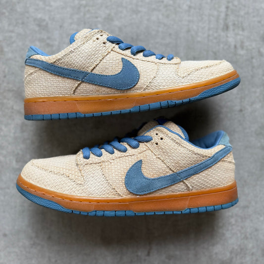 Size 10 - 2004 Nike Dunk SB Low “Blue Hemp / Cascade”