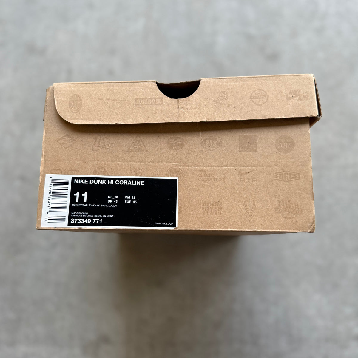 Size 11 - 2009 Nike Dunk High “Coraline”