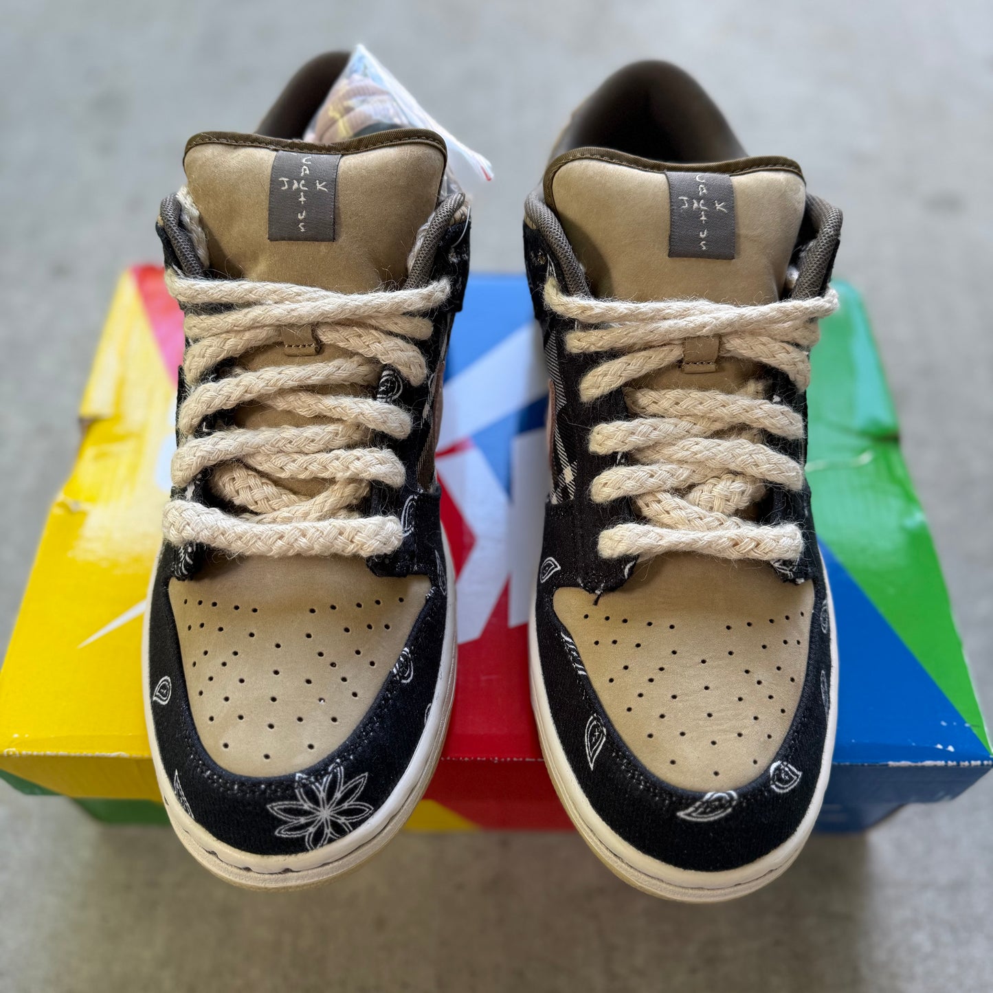 Size 9.5 - 2020 Travis Scott x Nike Dunk SB Low “Cactus Jack”