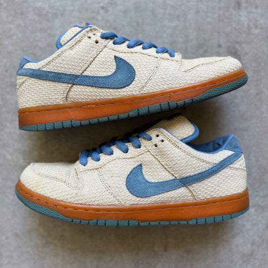 Size 10 - 2004 Nike Dunk SB Low “Cascade / Blue Hemp”