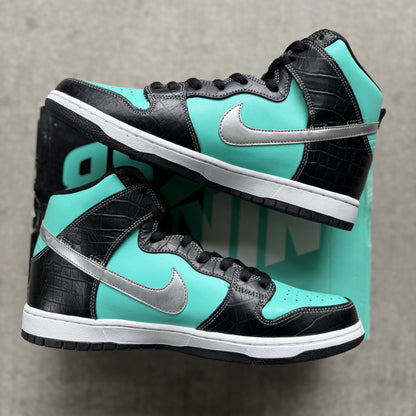 Size 11 - 2014 Diamond Supply Co. x Nike Dunk SB High “Tiffany”