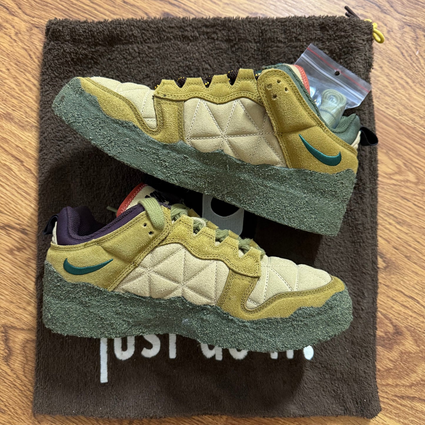 2022 CPFM x Nike Flea 1 “Desert Moss”