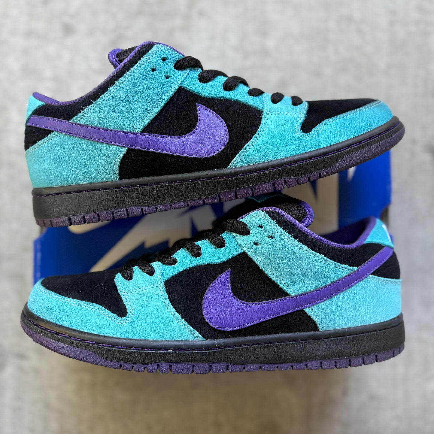 Size 10 - 2011 Nike Dunk SB Low “Skeletor”