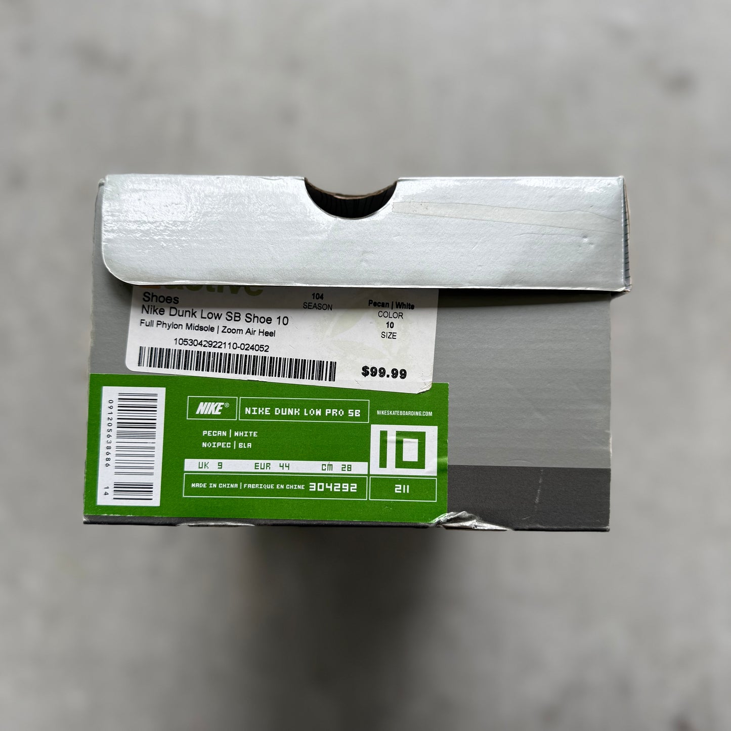 Size 10 - 2004 Nike Dunk SB Low “Cali”