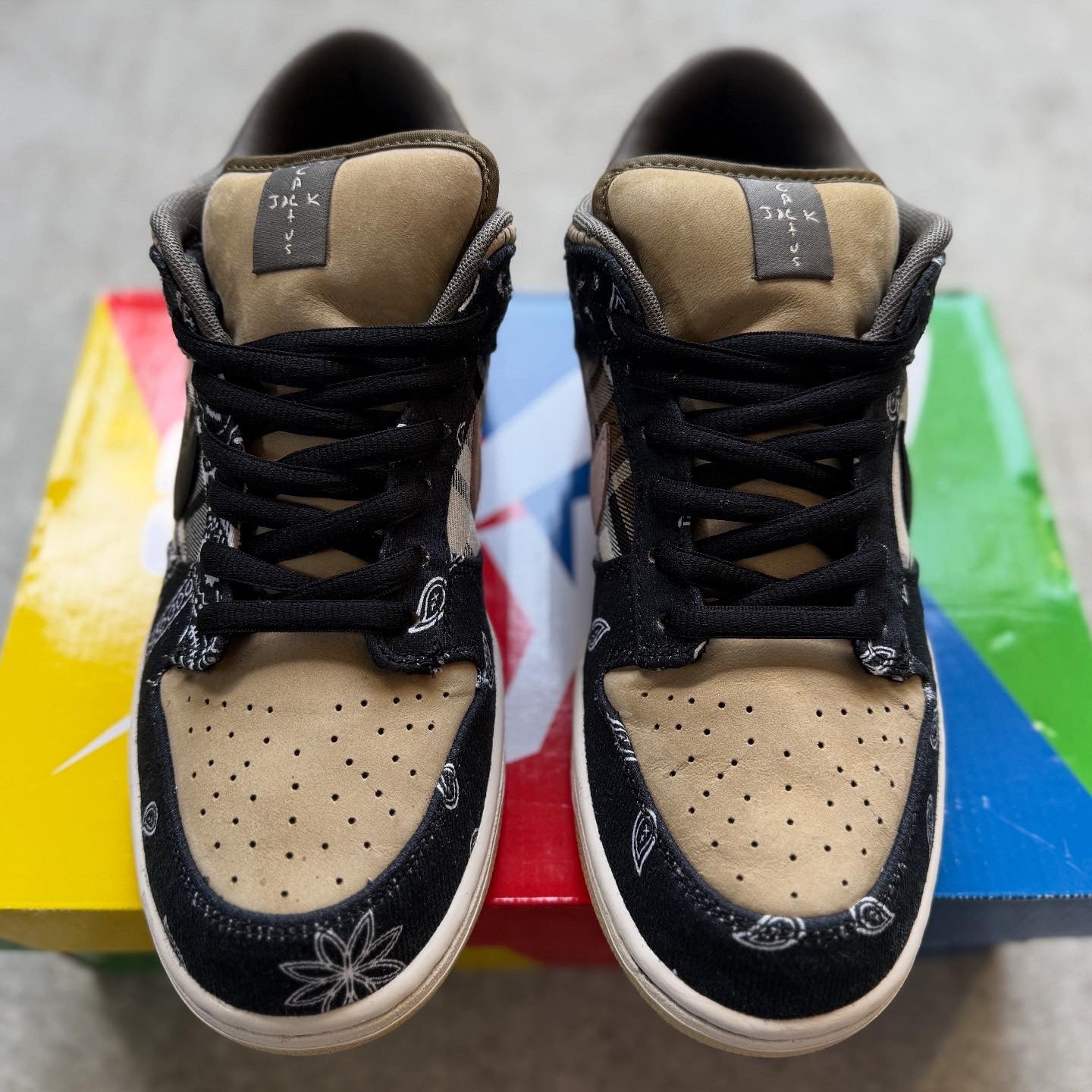 Size 9.5 - 2020 Travis Scott x Nike Dunk SB Low “Cactus Jack”