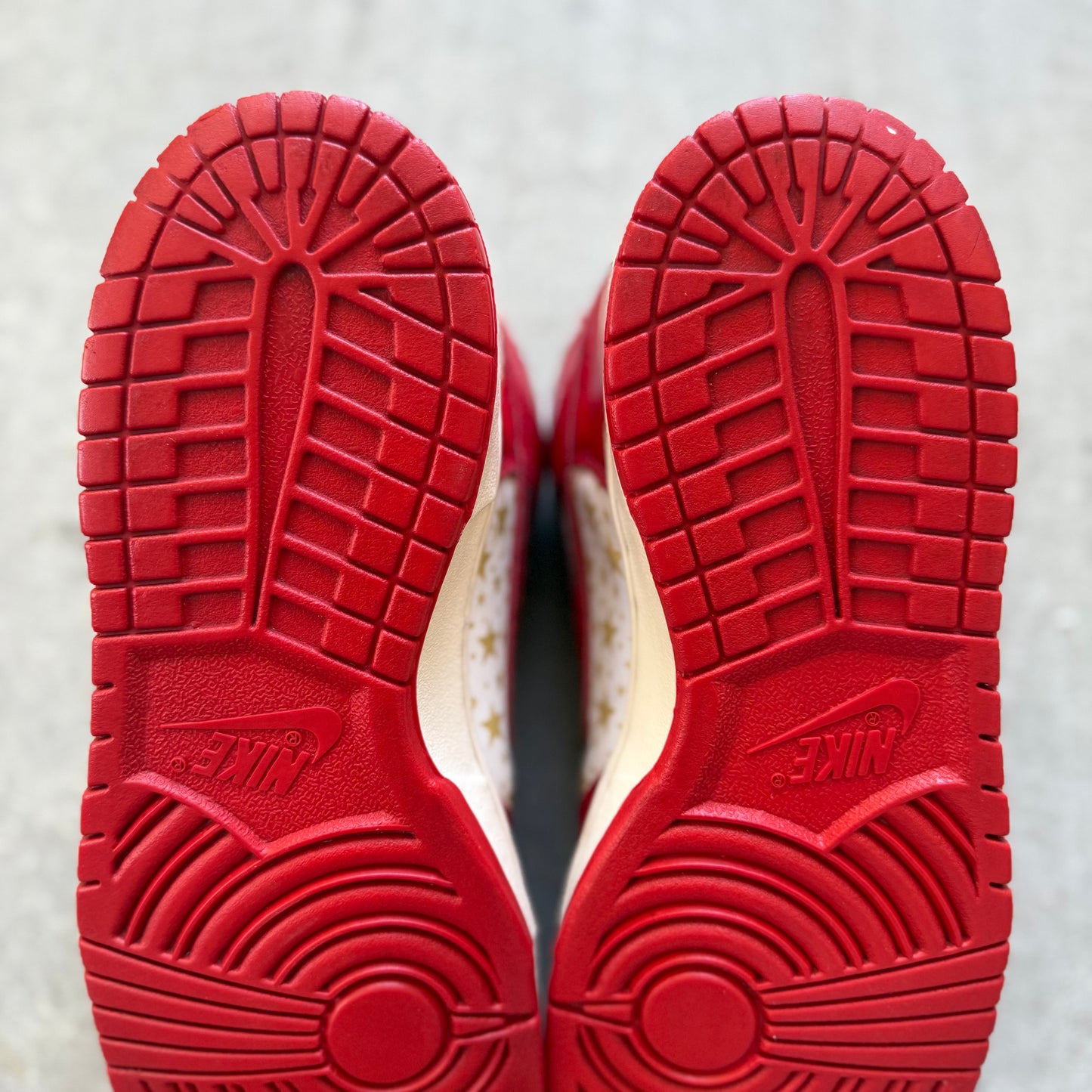 Size 9.5 - 2003 Supreme x Nike Dunk SB High “Red Stars”