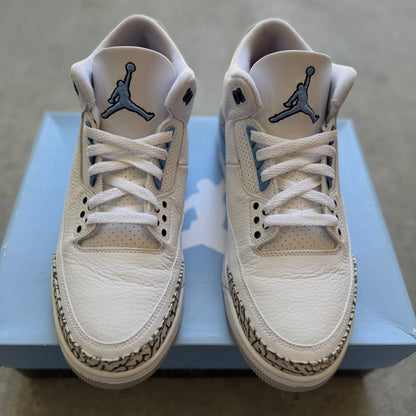 Size 11 - 2020 Nike Air Jordan 3 “UNC”