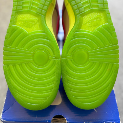 Size 9.5 - 2009 Nike Dunk SB Low “Toxic Sea Robin”