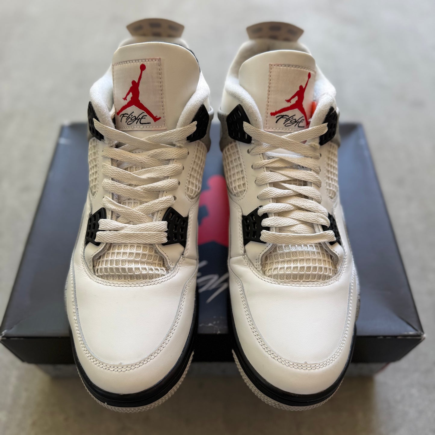 Size 11 - 2025 Nike Air Jordan 4 “White Cement”