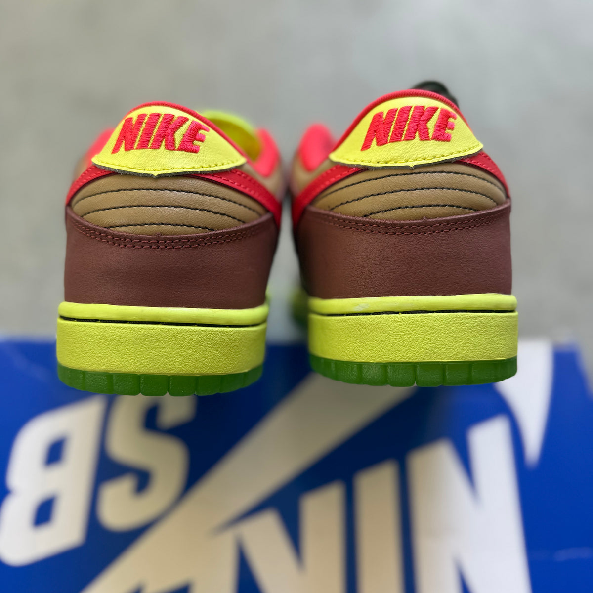 Size 9.5 - 2009 Nike Dunk SB Low “Toxic Sea Robin”