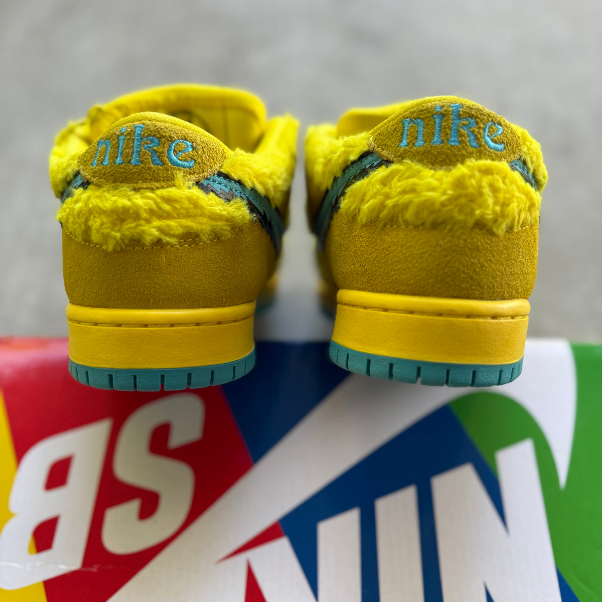 Size 9.5 - 2020 Grateful Dead x Nike Dunk SB Low “Opti Yellow”