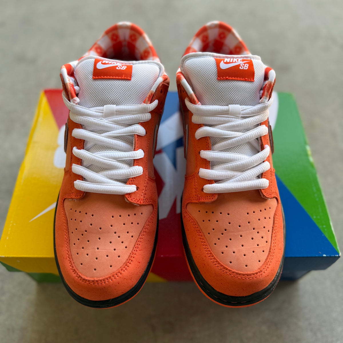 Size 9.5 - 2022 Concepts x Nike Dunk SB Low “Orange Lobster”