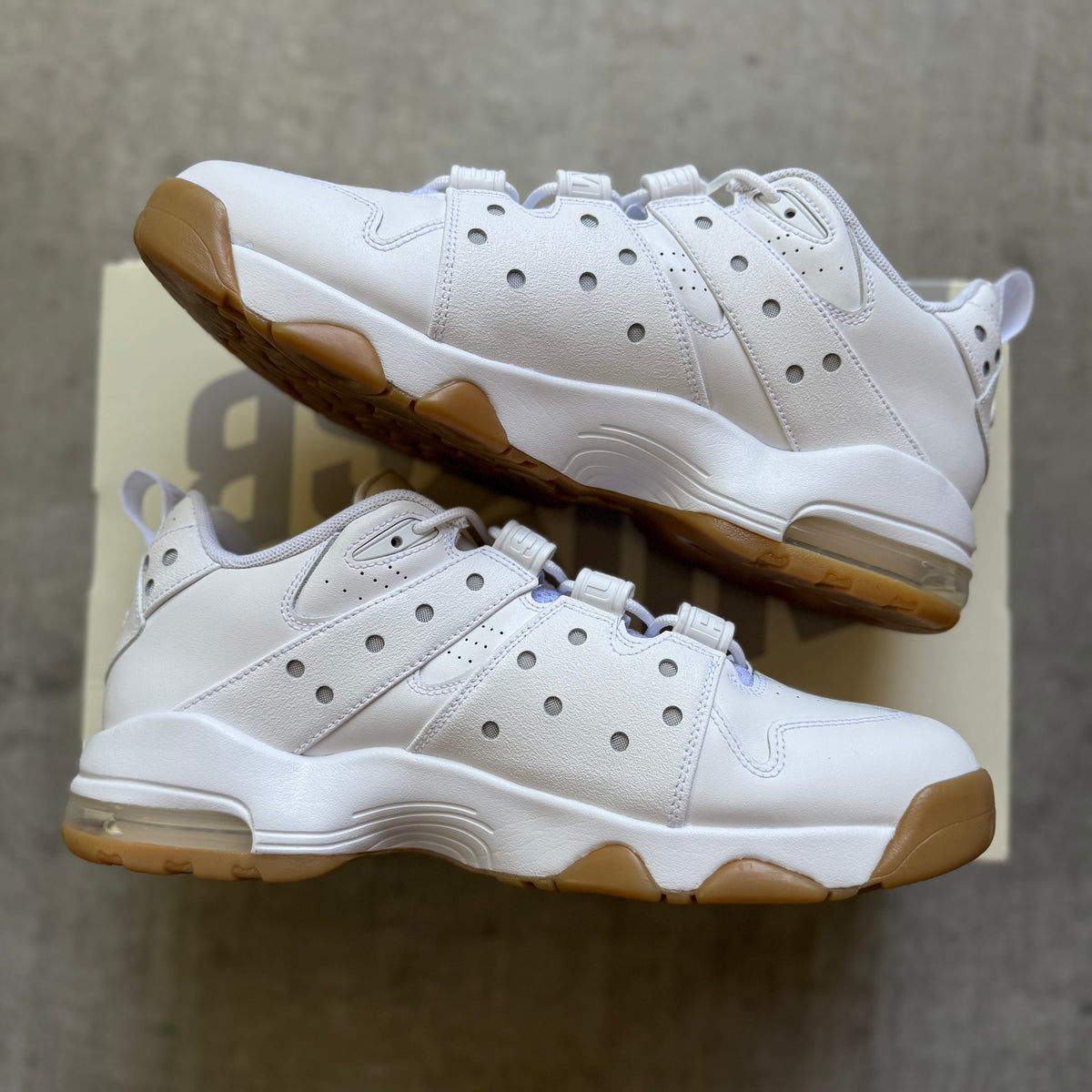 Size 12 - 2026 Supreme x Nike Air Max 2 CB Low “White”