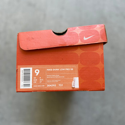 Size 9 - 2002 Reese Forbes x Nike Dunk Low “Wheat”