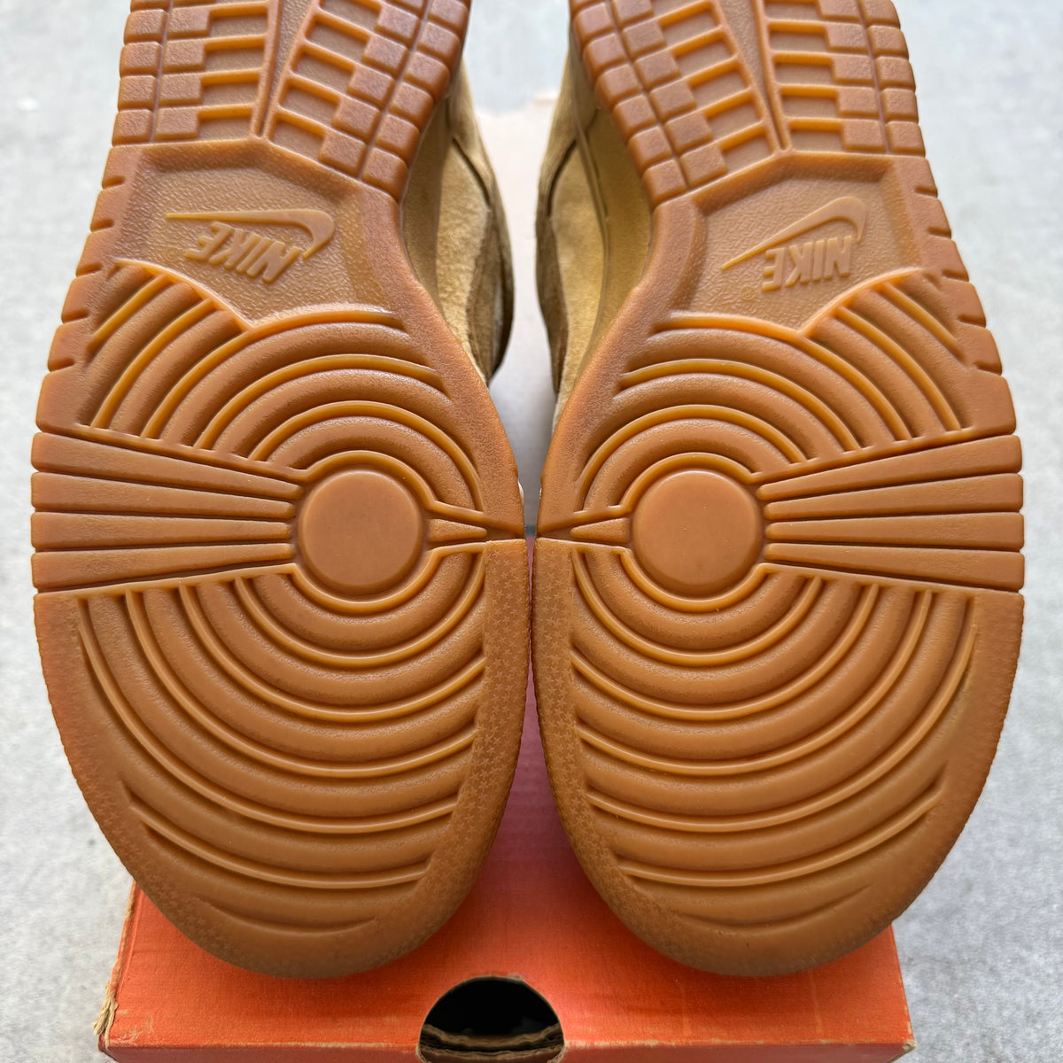 Size 9 - 2002 Reese Forbes x Nike Dunk Low “Wheat”