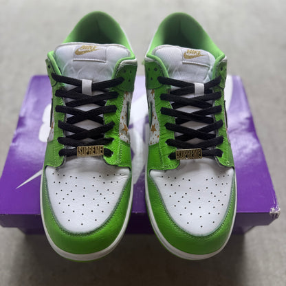 Size 10.5 - 2021 Supreme x Nike Dunk SB Low “Mean Green”