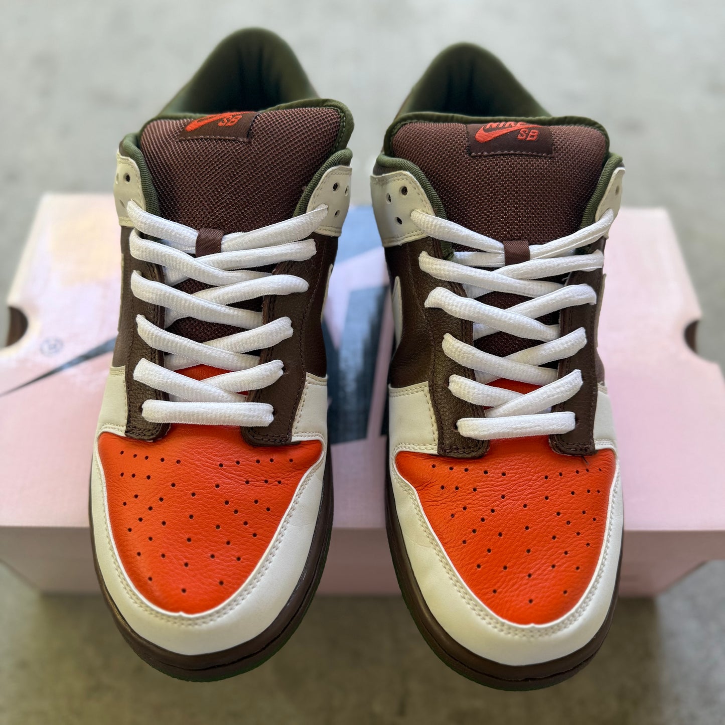 Size 11 - 2005 Nike Dunk SB Low “Oompa Loompa”