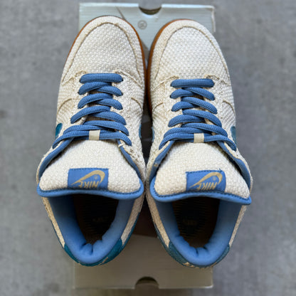 Size 9 - 2004 Nike Dunk SB Low “Blue Hemp”