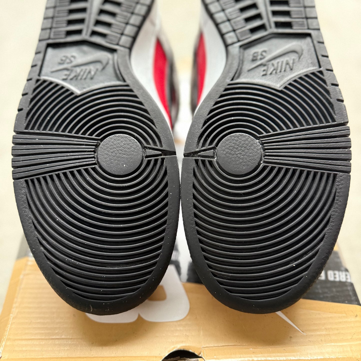 Size 9.5 - 2012 Supreme x Nike Dunk SB Low “Red Cement”