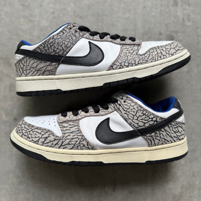 2002 Supreme x Nike Dunk SB Low “White Cement”