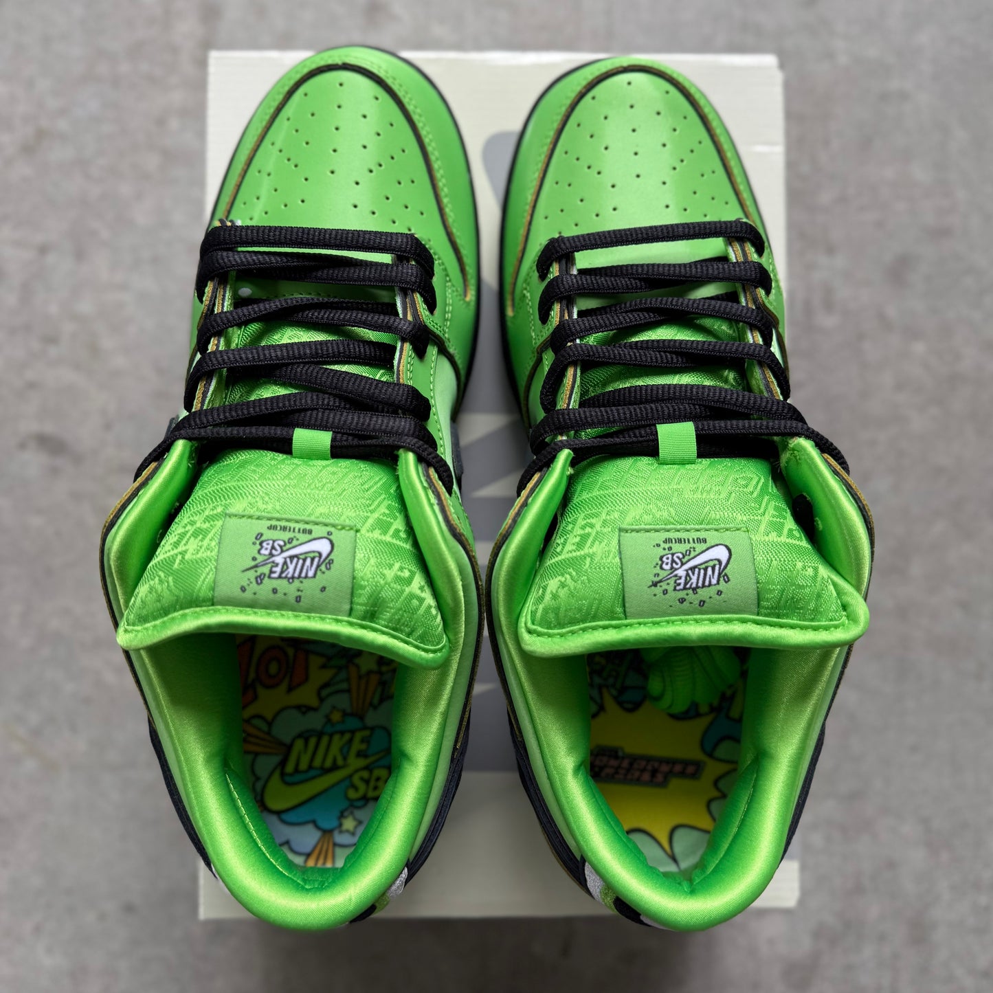 2023 Powerpuff Girls x Nike Dunk SB Low “Buttercup”