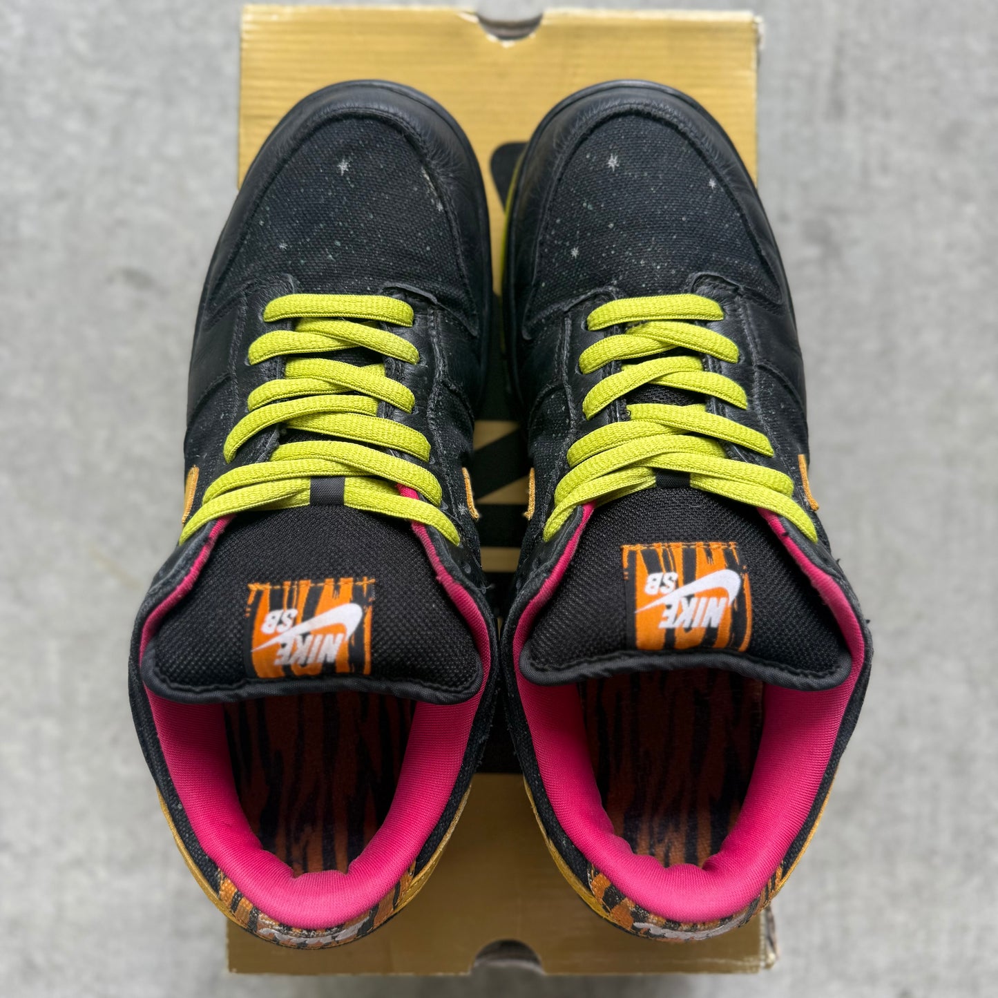 Size 11.5 - 2008 Nike Dunk SB Low “Space Tiger”