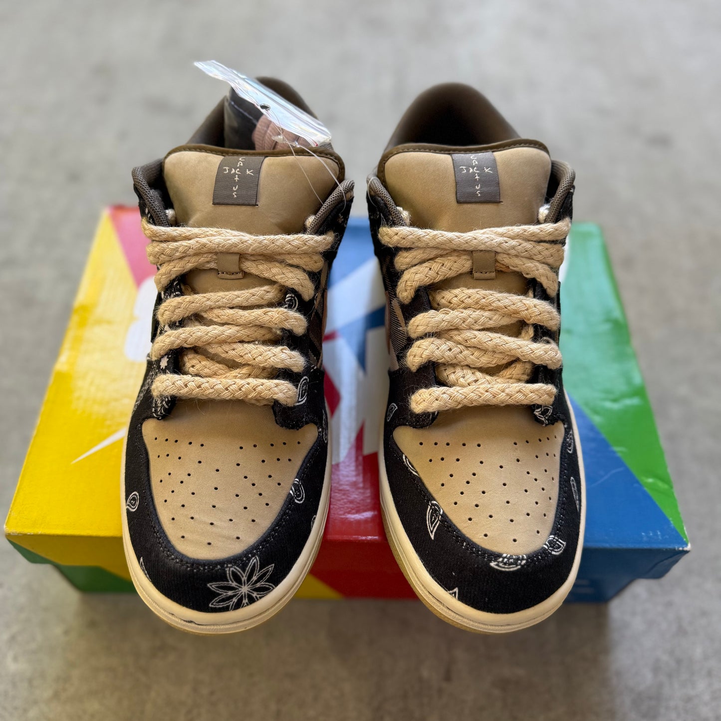 Size 9.5 - 2020 Travis Scott x Nike Dunk SB Low “Cactus Jack”
