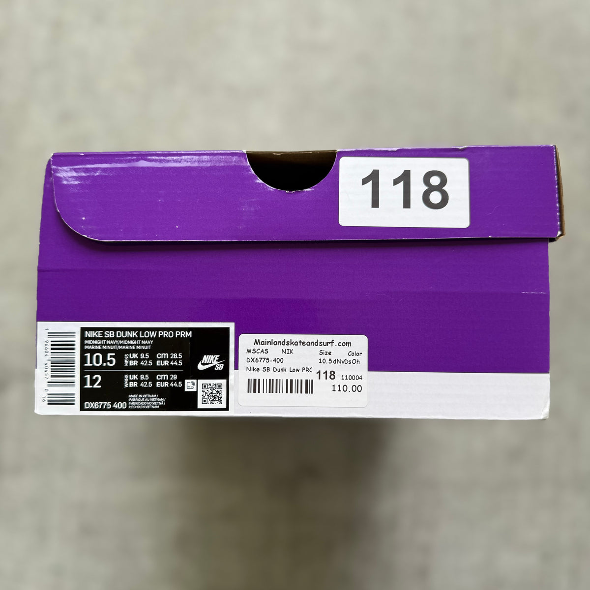 Size 10.5 - 2025 Nike Dunk SB Low “90’s Backpack”