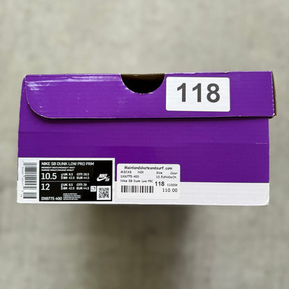Size 10.5 - 2025 Nike Dunk SB Low “90’s Backpack”