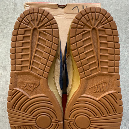 Size 10.5 - 2003 Nike Dunk Low “Vegas Gold / Un-Forbes”