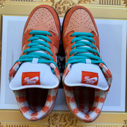 Size 10 - 2022 Concepts x Nike Dunk SB Low “Orange Lobster” Special Box