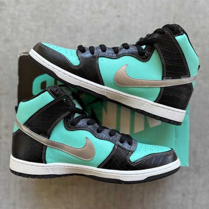 Size 13 - 2014 Diamond Supply Co. x Nike Dunk SB High “Tiffany”